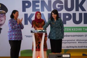 Pemkab Kediri Resmikan Ratusan Kampung Keluarga Berkualitas