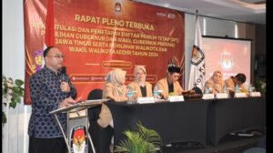 KPU Kota Kediri Gelar Rapat Rekapitulasi DPT Pilkada 2024