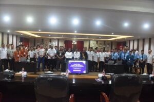 Pj Wali Kota Kediri Beri Semangat dan Motivasi Peserta Grand Final Kediri Cyber Security Competition