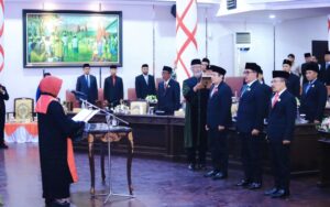 Pimpinan DPRD Kota Batu Masa Bakti 2024-2029 Resmi Dilantik