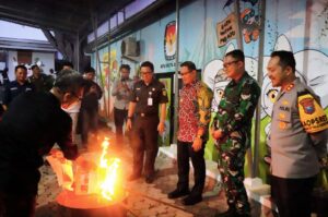 KPU Kota Batu Musnahkan 251 Surat Suara Pilkada 2024 Yang Rusak