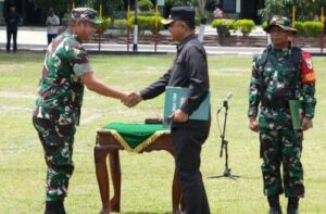 PJs Bupati Kediri Hadiri Upacara Penutupan TMMD ke – 122 Kodim 0809