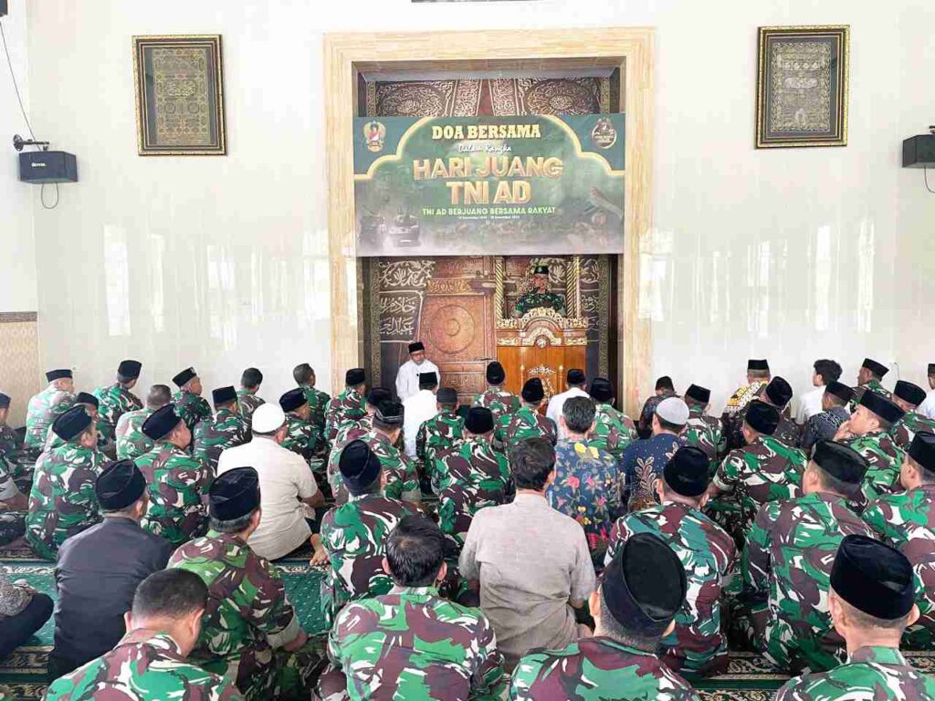 Kodim Lamongan Doa Bersama, Peringati Hari Juang TNI AD 