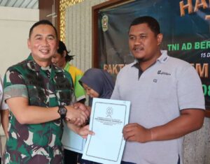 Peringati Hari Juang TNI AD, Kodim Bojonegoro gelar Bakti Sosial Pembuatan Akte Kelahiran Gratis