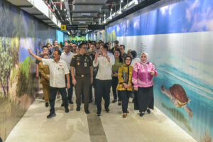 Menjelang Nataru 2024/2025, Wali Kota Eri Resmikan Terowongan Pejalan Kaki TIJ-KBS