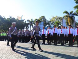 Polres Magetan Laksanakan Apel Gelar Pasukan dimulainya Ops Keselamatan Semeru 2025