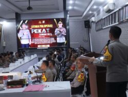 Antisipasi Gangguan Kamtibmas, Polres Bojonegoro Gelar Latpraops Pekat Semeru
