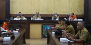 Rakor Sinergitas, Pemkab Jombang Bahas Program IP. 300, Pengelolaan Rolak 70 dan Mitigasi Banjir