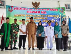 Pelantikan dan Pengambilan Sumpah Perangkat Desa Jabatan Kadus Sukorejo