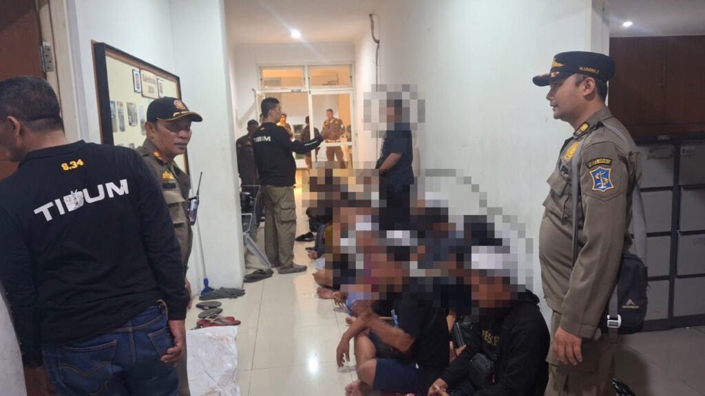 Patroli Asuhan Rembulan, Pemkot Surabaya Amankan 38 Orang saat Pesta Miras