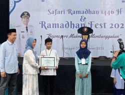 Bupati dan Wakil Bupati Bojonegoro Hadiri Safari Ramadhan di Dolokgede