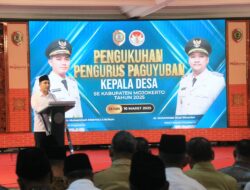 Kukuhkan Pengurus PKD 2025, Bupati Al Barra Harap Kepala Desa Jadi Jembatan Sukseskan Program Pemerintah