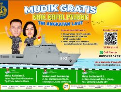 TNI AL Menyiapkan Kapal Perang Republik Indonesia Untuk Mudik Lebaran Gratis 2025 Dan Tidak Dipungut Biaya Apapun