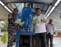 TNI AL Musnahkan Barang Bukti 60.000 Butir Pil Jenis Ekstasi Di Mako Lantamal IV