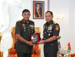 Panglima TNI Menerima Courtesy Call Panglima Angkatan Tentera  Malaysia