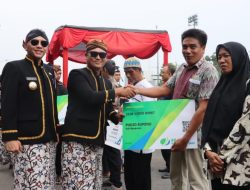 Komandan Pangkalan TNI AL Tegal Menghadiri Upacara Bendera Dalam Rangka Memperingati Hari Jadi ke-445 Kota Tegal