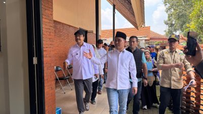 Mensos Tinjau Lokasi Sekolah Rakyat di Mojokerto