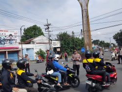 Polres Madiun Kota Siaga Amankan Ribuan Warga Hadiri Halal Bihalal PSHW TM Madiun