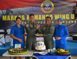 Wing Udara 1 Puspenerbal Tanjungpinang Menggelar Acara Puncak Peringatan Hari Ulang Tahunnya Yang Ke-32 Dengan Menggelar Tasyakuran Dan Doa Bersama