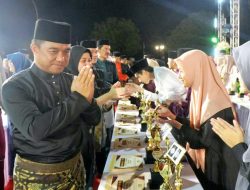 Komandan Wing Udara 1 beserta Ketua Cabang 4 Gabungan Jalasenastri Puspenerbal Menghadiri Penutupan Musabaqah Tilawatil Qur’an Dan Hadist XIX Tingkat Kota Tanjungpinang Tahun 2025