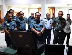 Askomlek Kasal Mengunjungi Badan Penelitian Dan Pengembangan Kementerian Pertahanan Republik Indonesia