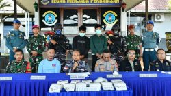 Pangkalan TNI AL Nunukan Menindak Tegas Segala Bentuk Tindak Ilegal Di Perairan Indonesia, Kali ini tim Second Fleet Quick Response Berhasil Menggagalkan Upaya Penyelundupan 11,5 kg Narkoba Jenis Sabu-Sabu Asal Tawau, Malaysia