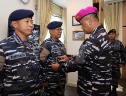 Danlantamal III Jakarta Memimpin Serah Terima Jabatan Asisten Operasi Danlantamal III