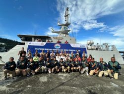 TNI AL Dan Bank Indonesia Dalam Pelepasan Ekspedisi Rupiah Berdaulat Papua 2025