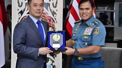 Kepala Staf Angkatan Laut Laksamana TNI Dr. Muhammad Ali,SE,M,,M,M,Tr,Opsla, Menerima Kunjungan Kehormatan China Celite Technologies Co. Ltd. Dan PT. Indadi Setia