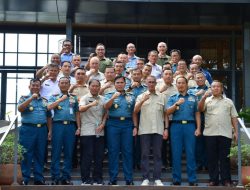 Kepala Staf Angkatan Laut Laksamana TNI Dr. Muhammad Ali,SE,M,,M,M,Tr,Opsla, Menerima Paparan Seputar Cibis Park Yang Disampaikan Oleh PT Bhumyamca Sekawan Di Bawah Naungan Yayasan Sosial Bhumyamca