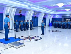 22 Perwira Tinggi TNI AL Melaksanakan Laporan Korps Kenaikan Pangkat Pati Kepada Kepala Staf Angkatan Laut Laksamana TNI Dr. Muhammad Ali,SE,M,,M,M,Tr,Opsla