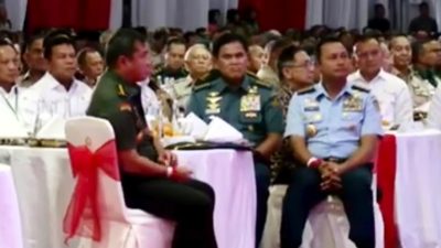Kepala Staf Angkatan Laut Laksamana TNI Dr, Muhammad Ali, SE, M,, M, M, Tr, Opsla,Menghadiri Acara Halal Bihalal Bersama Purnawirawan TNI AD Dan Keluarga Besar TNI-Polri Yang Digelar Di Balai Kartini,Jakarta