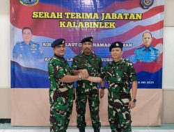 Kadislitbangal Memimpin Acara Serah Terima Jabatan Kepala Laboratorium Induk Elektronika Dislitbangal