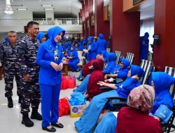 HUT ke-69 Penerbangan TNl AL Menggelar Bakti Sosial Donor Darah Serentak