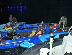 Lanal Nunukan Berhasil Menggagalkan Penyelundupan Minuman Keras Asal Malaysia Di Alur Sungai Bolong Nunukan