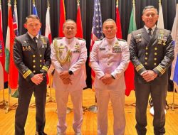 Sebanyak 3 Perwira Menengah TNI AL Lulus Dari Marine Corps University