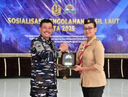 Pos TNI AL Samas Di Bawah Jajaran Pangkalan TNI AL Yogyakarta Menggelar Kegiatan Sosialisasi Pengolahan Hasil Laut Tahun 2025