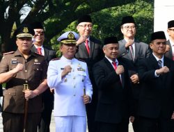 Komandan Lanal Bandung Menghadiri Pelantikan Dan Pengambilan Sumpah Janji Jabatan Pimpinan Tinggi Pratama Di Lingkungan Pemerintah Kota Bandung