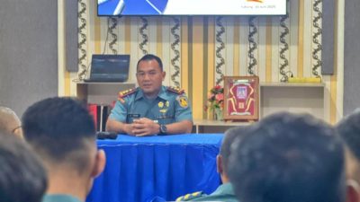 Seluruh Personel Markas Komando Pangkalan Udara TNI Angkatan Laut Sabang Menerima Sosialisasi Perbankan Yang Disampaikan Oleh Branch Manager BSI KCP Sabang 2