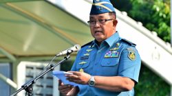 Aslog Kasal Memimpin Upacara Bendera 17-an Yang Diikuti Oleh Segenap Prajurit TNI AL Dan Pegawai Negeri Sipil Di Lingkungan Mabesal