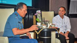 Pangkoarmada II Melaksanakan Kunjungan Silaturahmi Ke Wali Kota Surabaya Eri Cahyadi