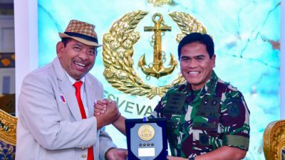 Kepala Staf Angkatan Laut Laksamana TNI Dr. Muhammad Ali,SE,M,,M,M,Tr,Opsla, Menerima Audiensi Jajaran Pengurus Pusat Indonesian Maritime Pilots’ Association