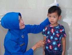 Posyandu Krisna Lanudal Juanda Puspenerbal Memberikan Layanan Kesehatan Rutin