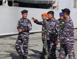 Danlanudal Biak Menyambut Kedatangan Satgas Ops Trisila-25 Periode II