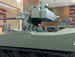 Satu Lagi Produk Alutsista Karya Anak Bangsa Adalah Tank Anti-Drone P8 Light Hasil Karya PT Surya Sentra Ekajaya