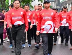 Kepala Staf Angkatan Laut  Laksamana TNI Dr. Muhammad Ali,SE,M,,M,M,Tr,Opsla, Hadir Dalam Pembukaan Bhayangkara Sport Day 2025