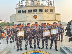 Sebagai Bentuk Penghargaan Atas Dedikasi Selama Tugas Operasi Bawah Kendali Operasi Guspurla Koarmada I TW I TA 2025