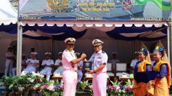 Lantamal III Menerima Kunjungan Kapal Perang India, INS Sandhayak J18, Yang Sandar Di Dermaga Tanjung Priok