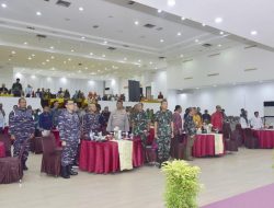 Kas Koarmada III Menghadiri Acara Serah Terima Jabatan Kepala Balai Besar Konservasi Sumber Daya Alam Papua Barat Daya