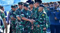 Kepala Staf Angkatan Laut Laksamana TNI Dr. Muhammad Ali,SE,M,,M,M,Tr,Opsla, Menghadiri Pelepasan Kontingen Satgas Patriot II Dari Pangkalan TNI AU Halim Perdanakusuma Jakarta